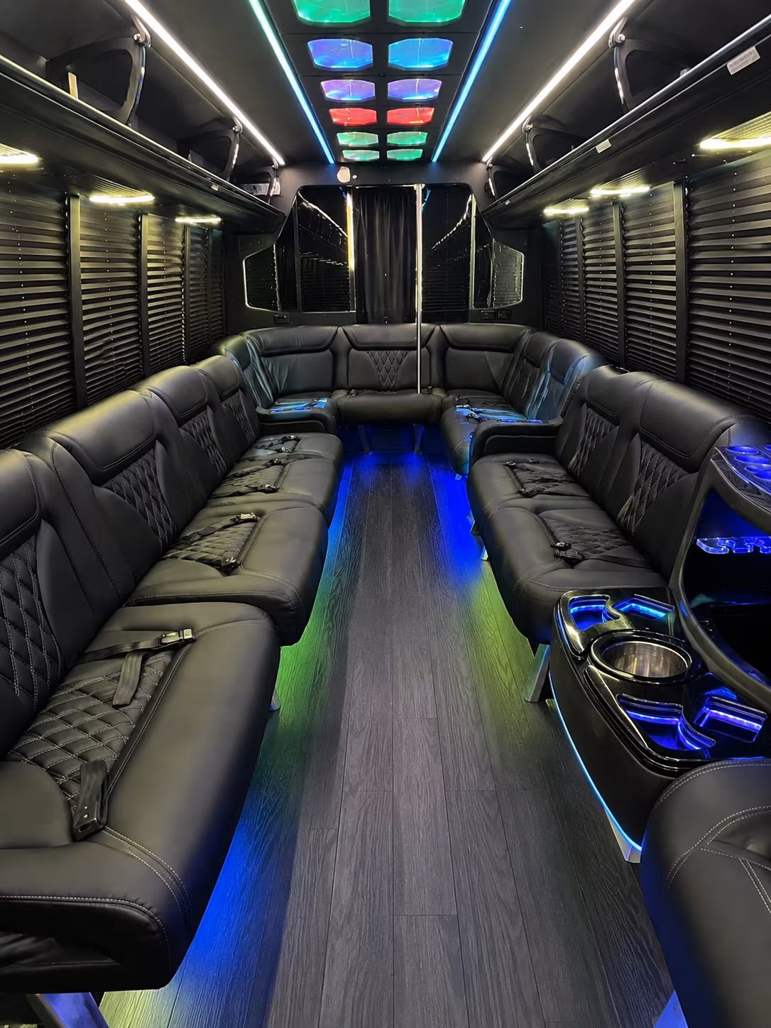 lee s summit 20 passenger party bus interior