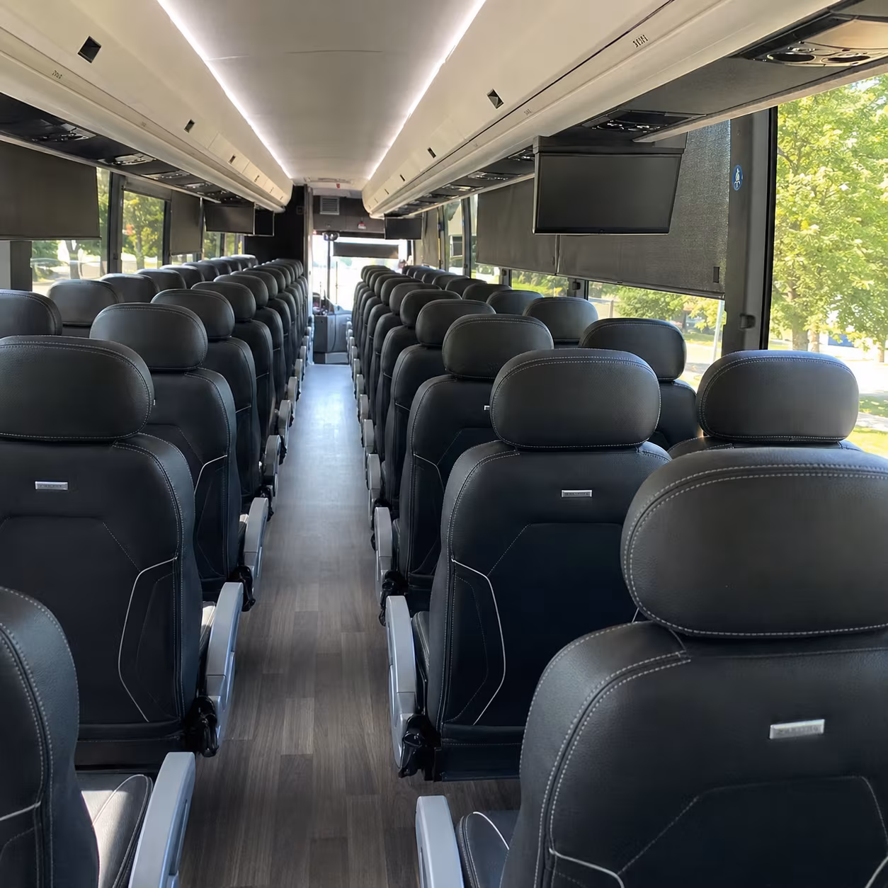 lee s summit charter bus rental inside