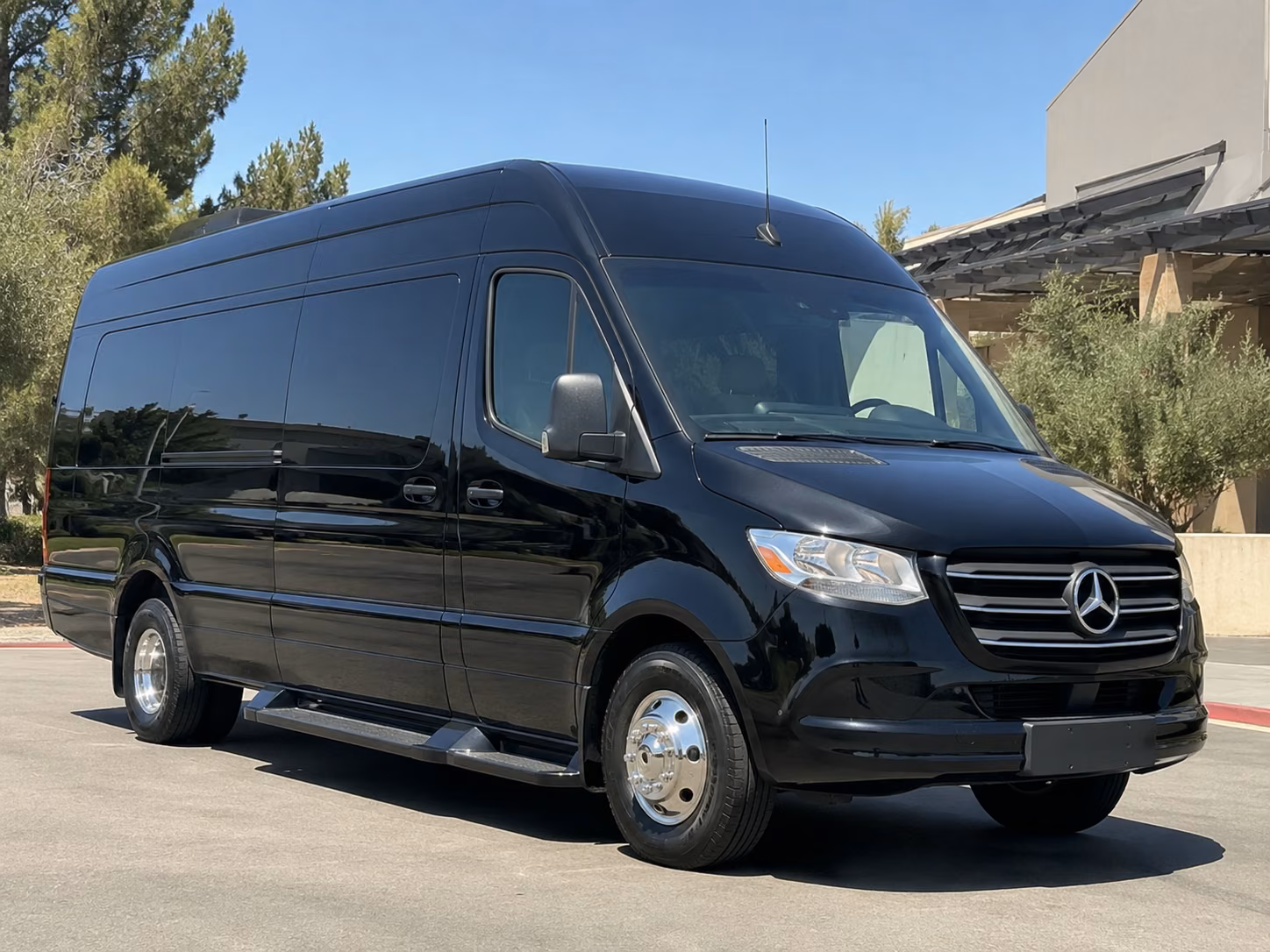 sprinter van with driver